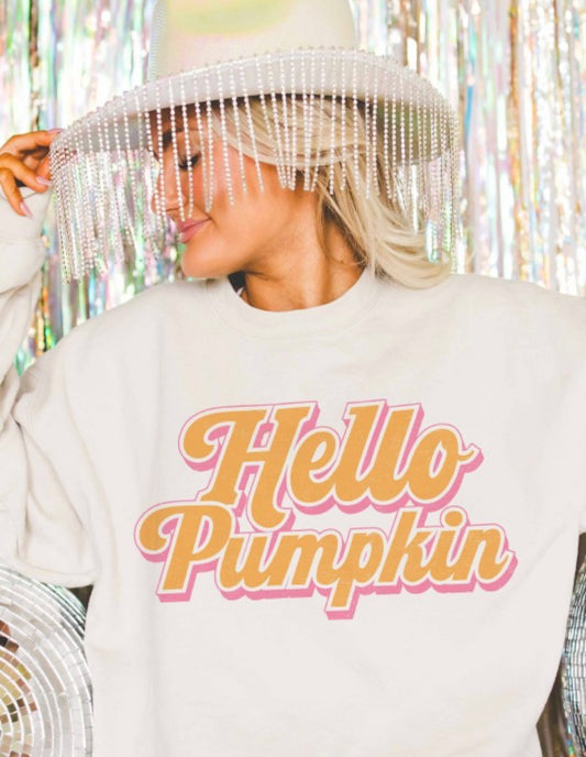 Hello Pumpkin Crewneck
