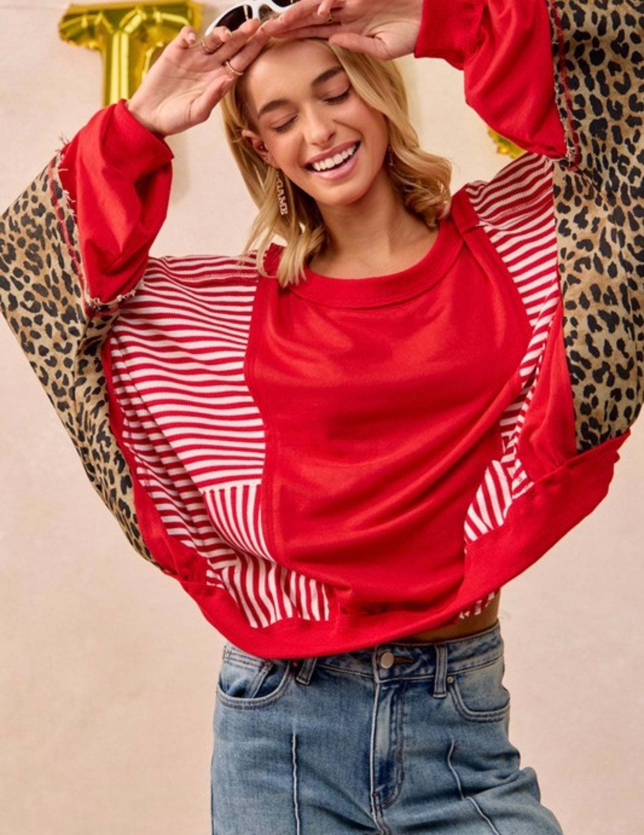 Stripe Mix and Match Top