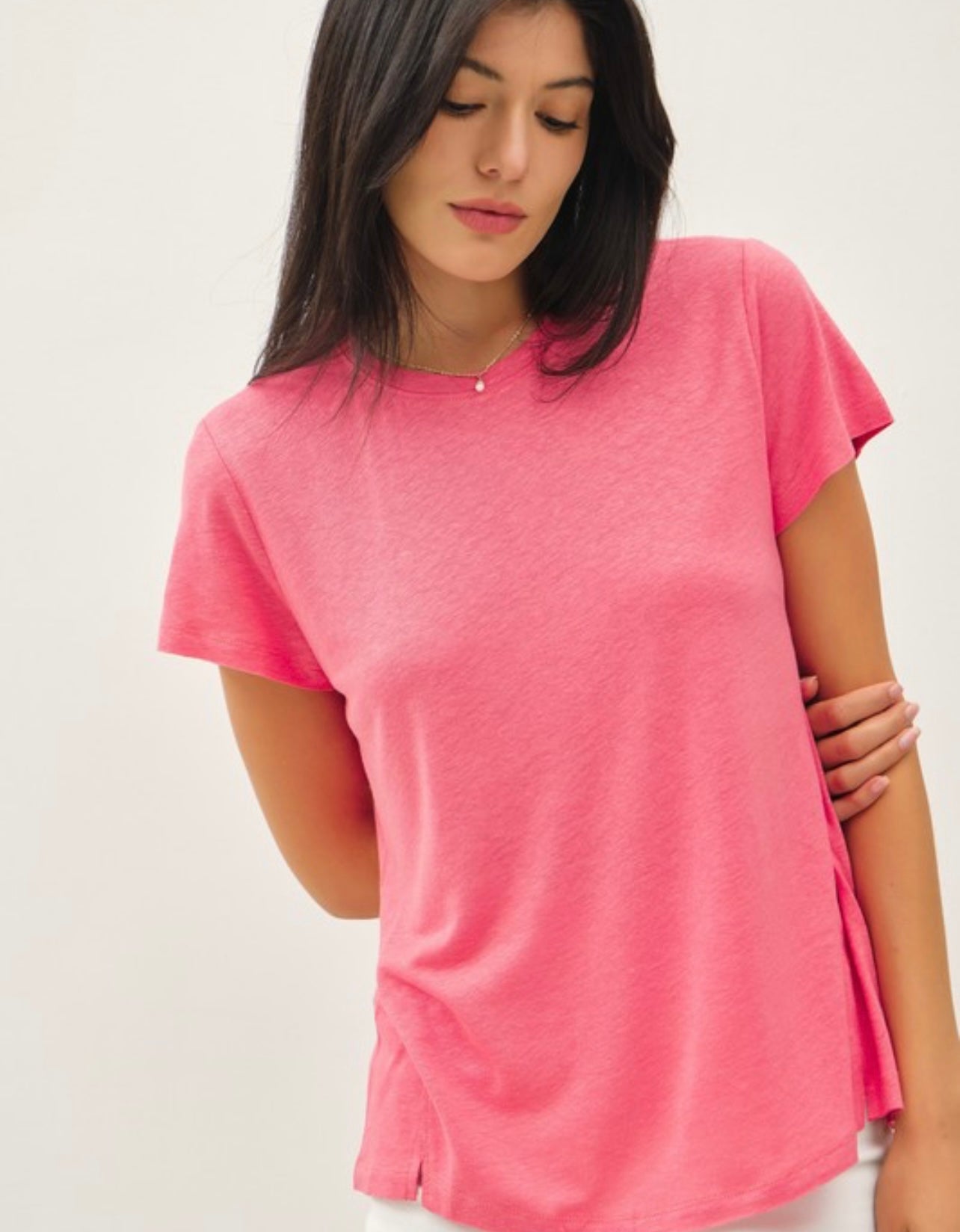 Classic Split Hem T Shirt