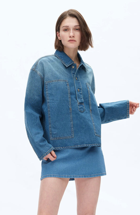 Bayeas Relaxed Denim Shirt