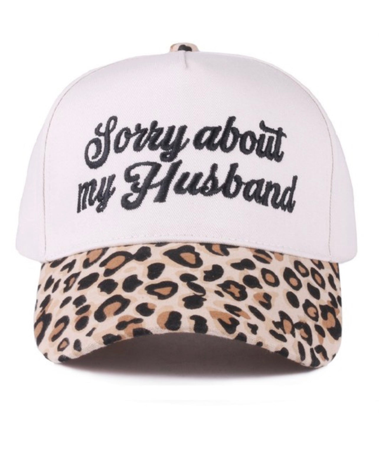 Sorry About My Husband Canvas Hat