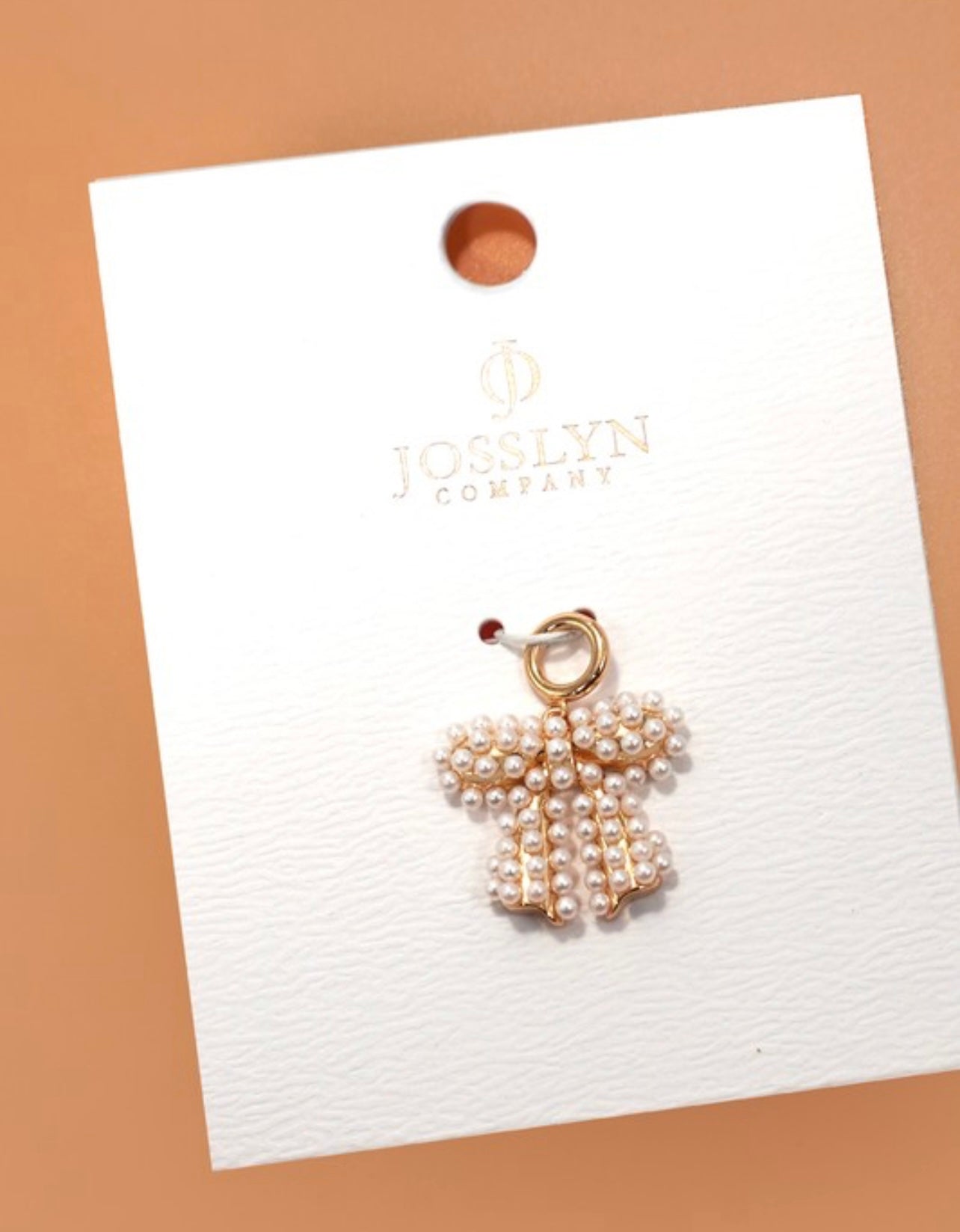 Brass Shoe Charm