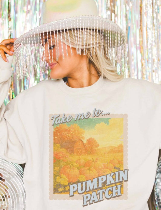 Pumpkin Patch Graphic Crew