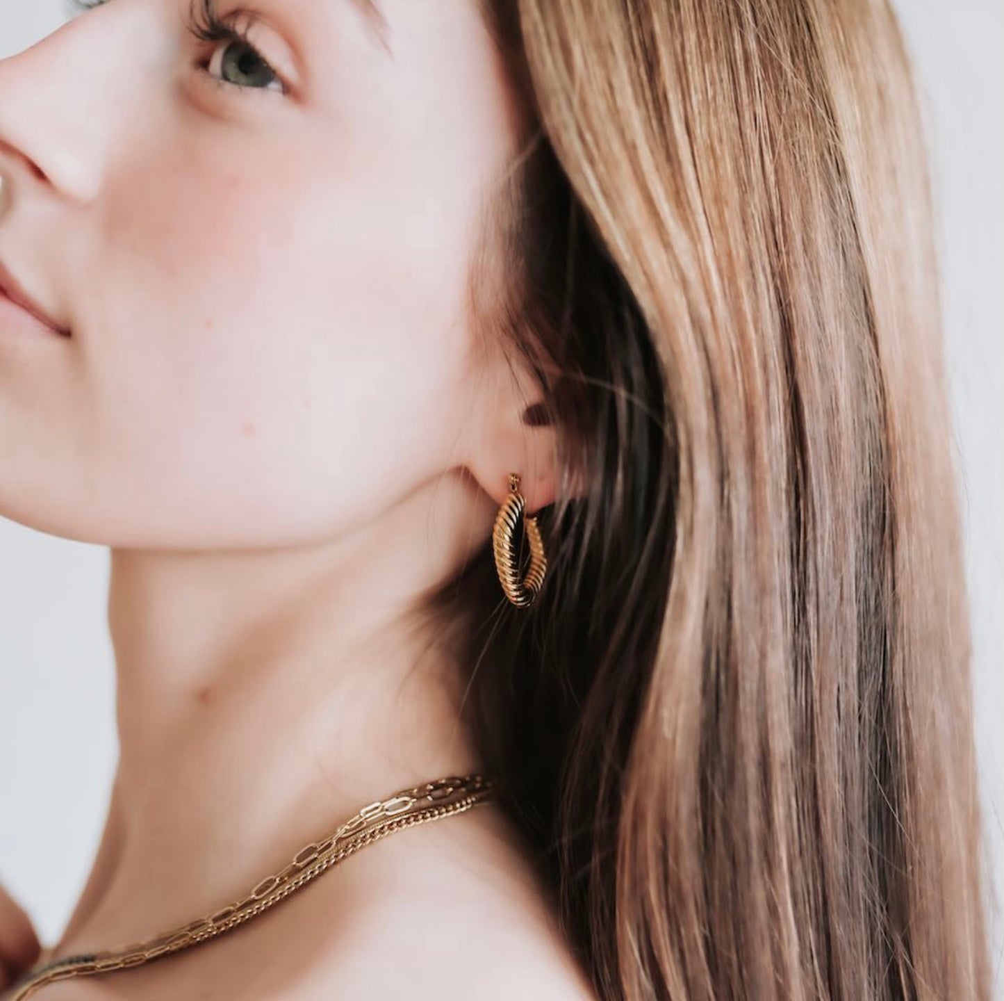 PS Kinsley Hoop Earrings