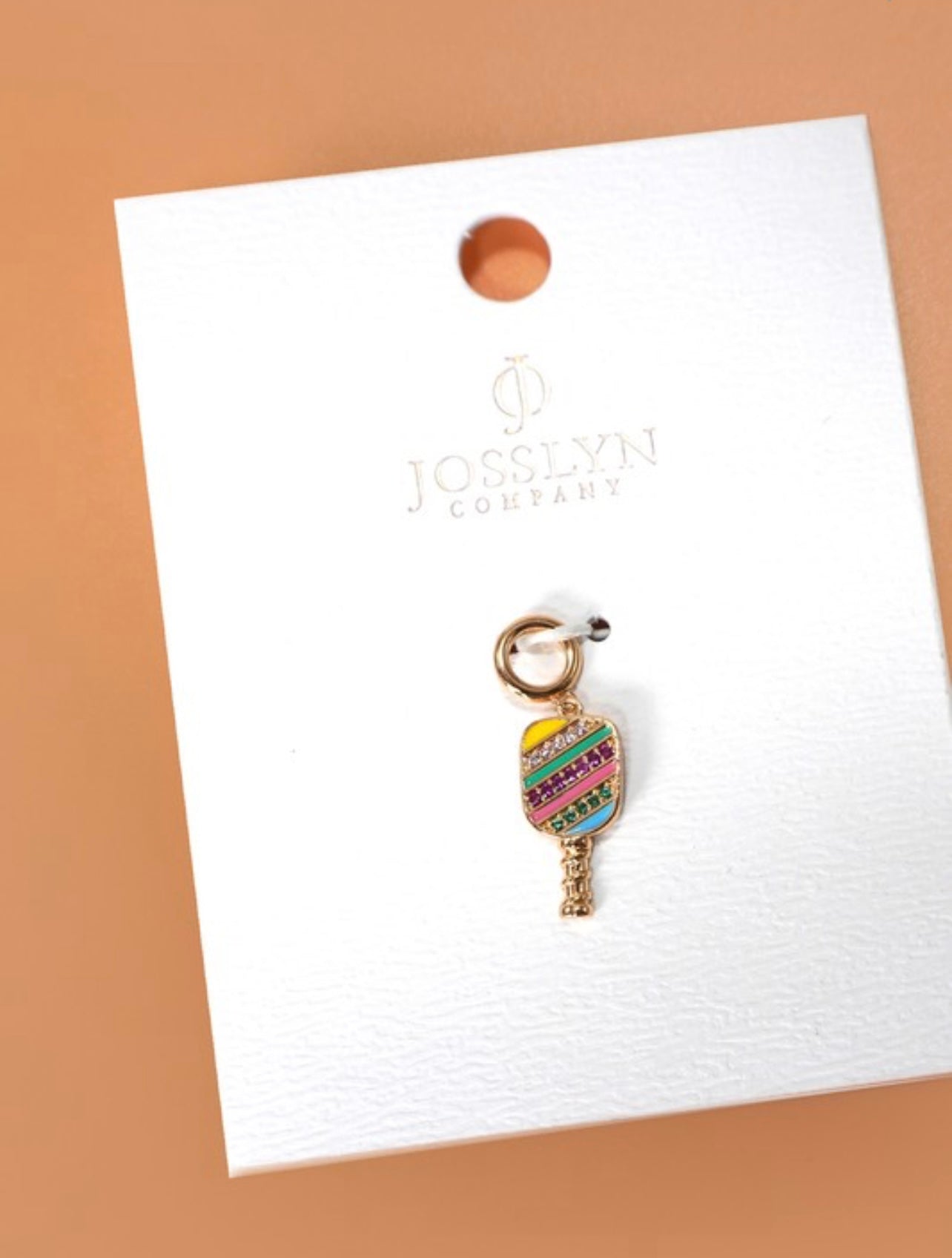 Brass Shoe Charm