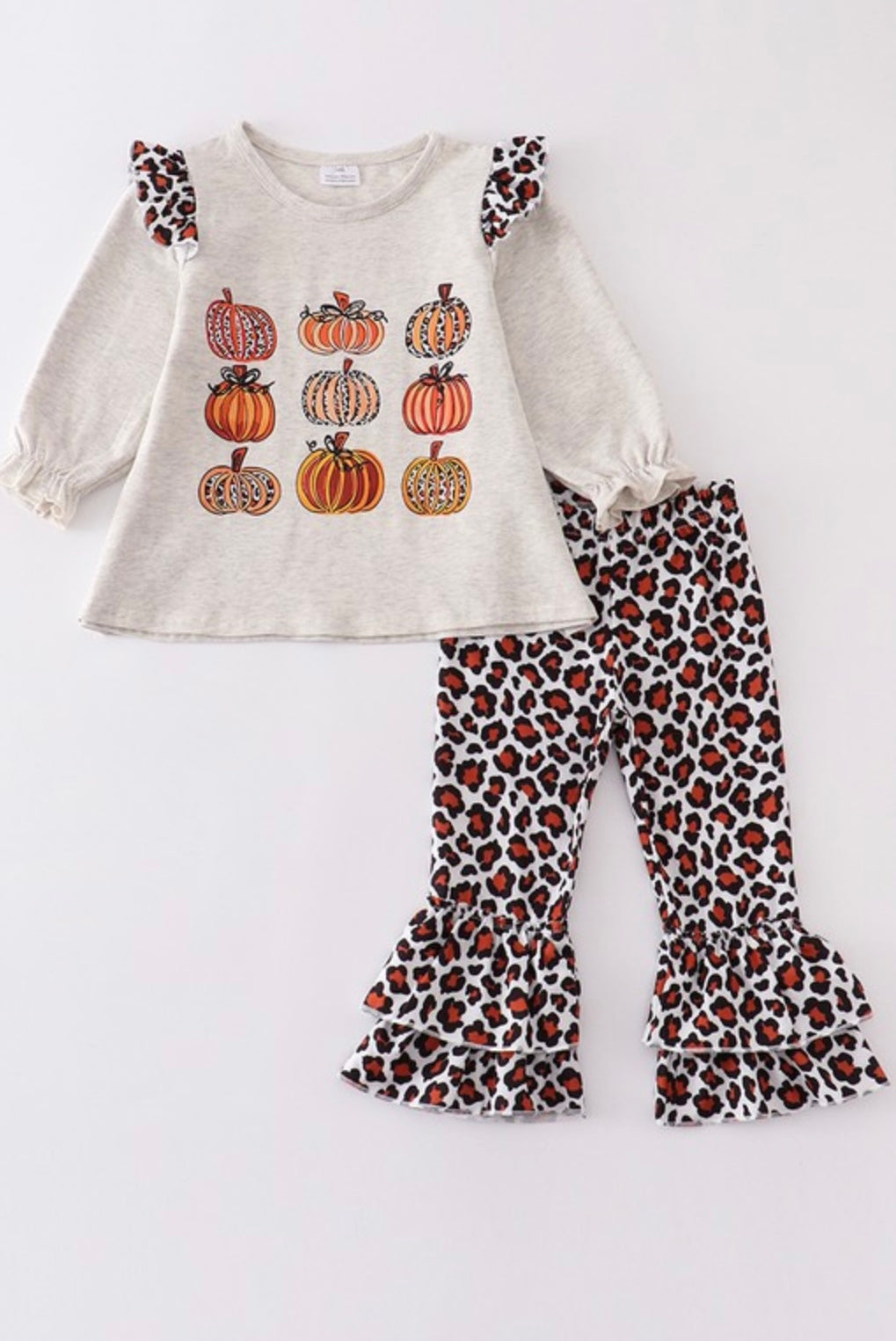 Kids Leopard Pumpkin Set