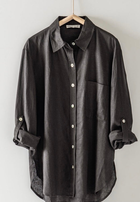 Light Relaxed Button Down