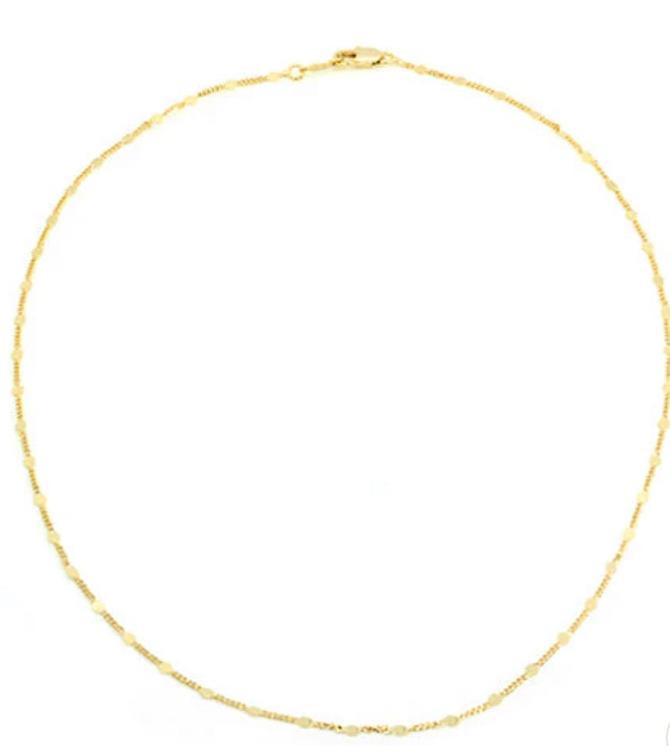Maya J Palline 20” Flat Chain