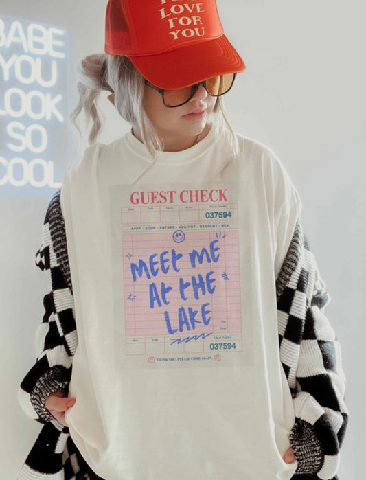 Meet me at the Lake Graphic Tee