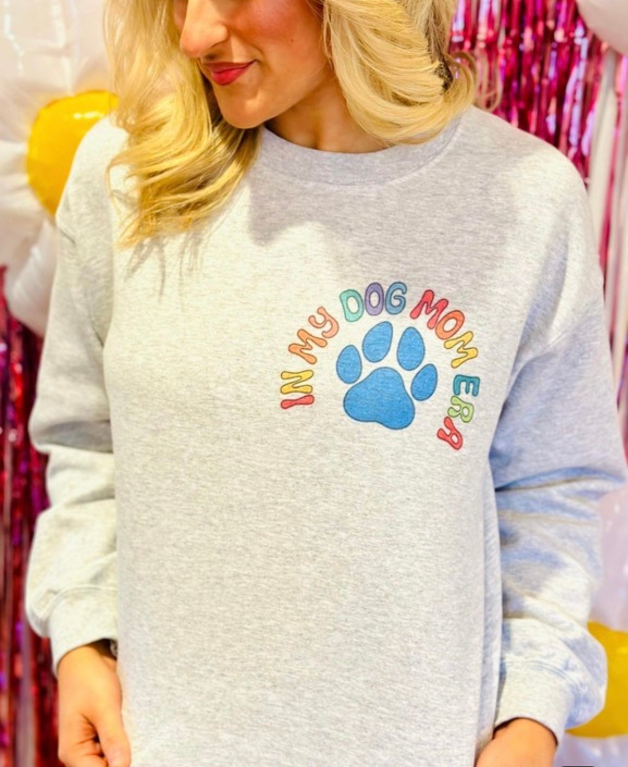 Dog Mom Era Crewneck