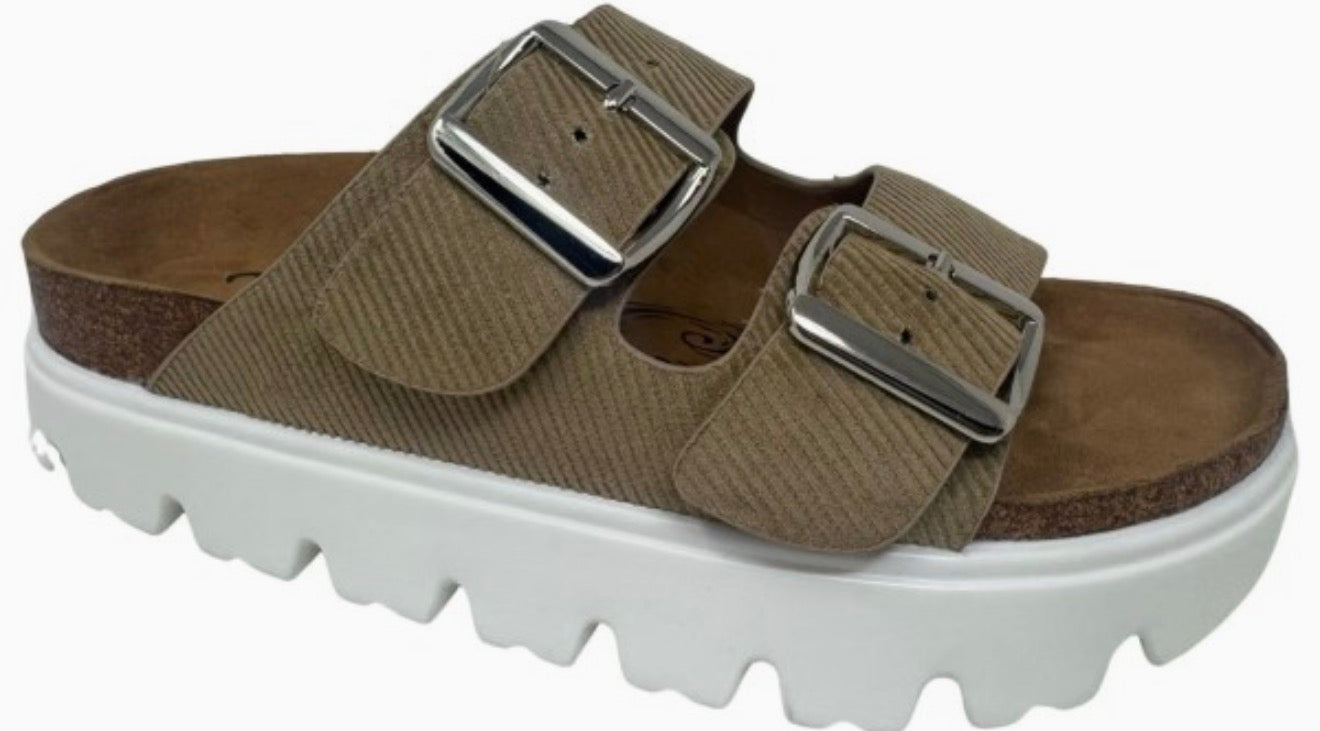 Platform Slip-On Sandal
