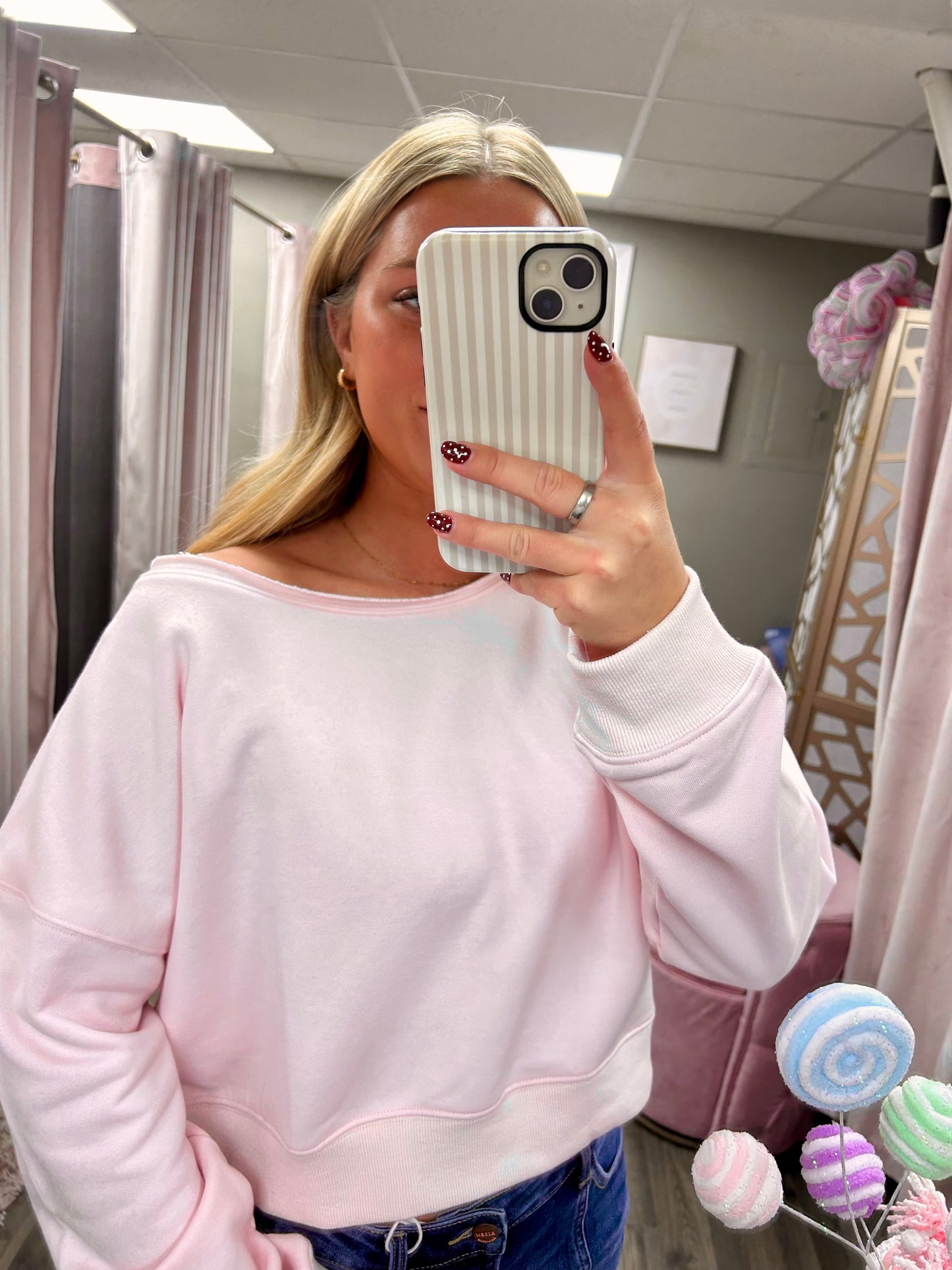 Off The Shoulder Pullover