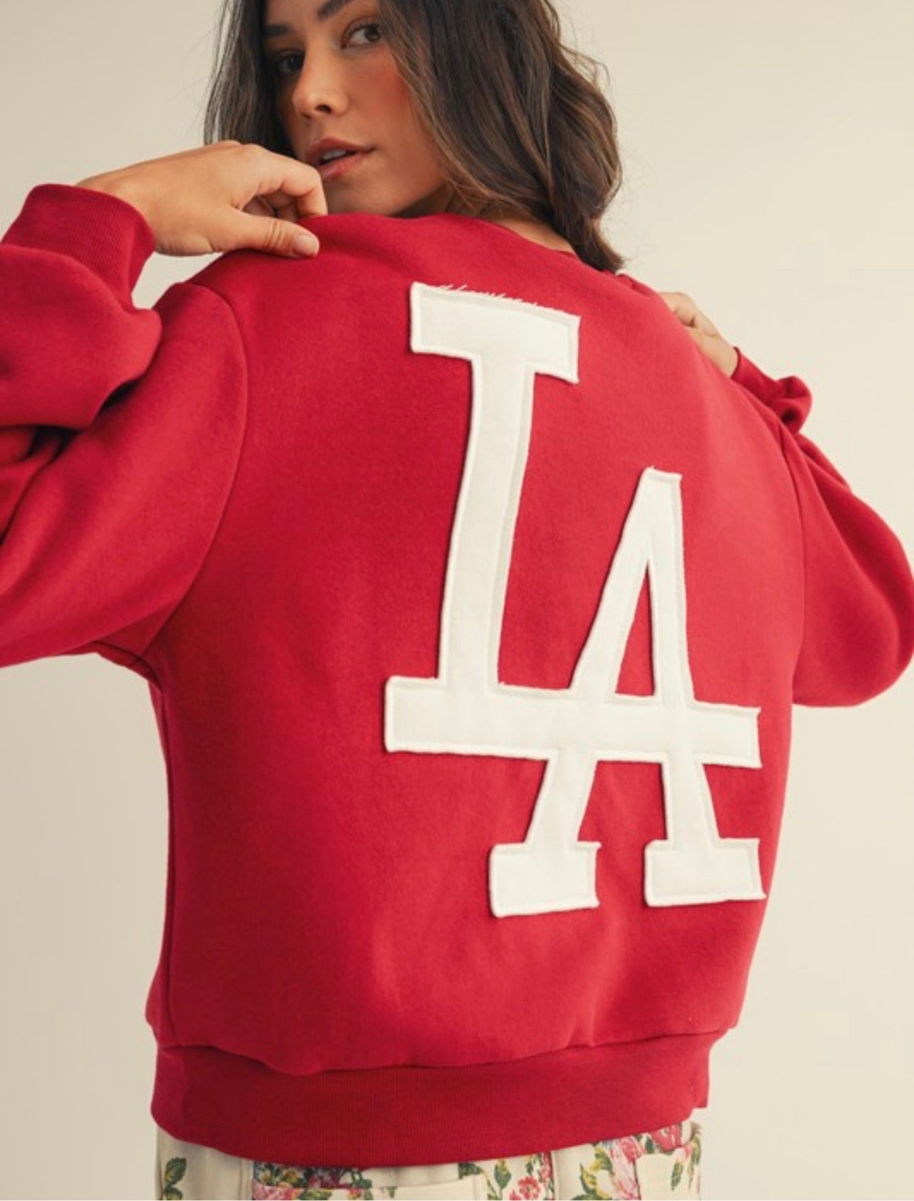 LA Lettering Crewneck