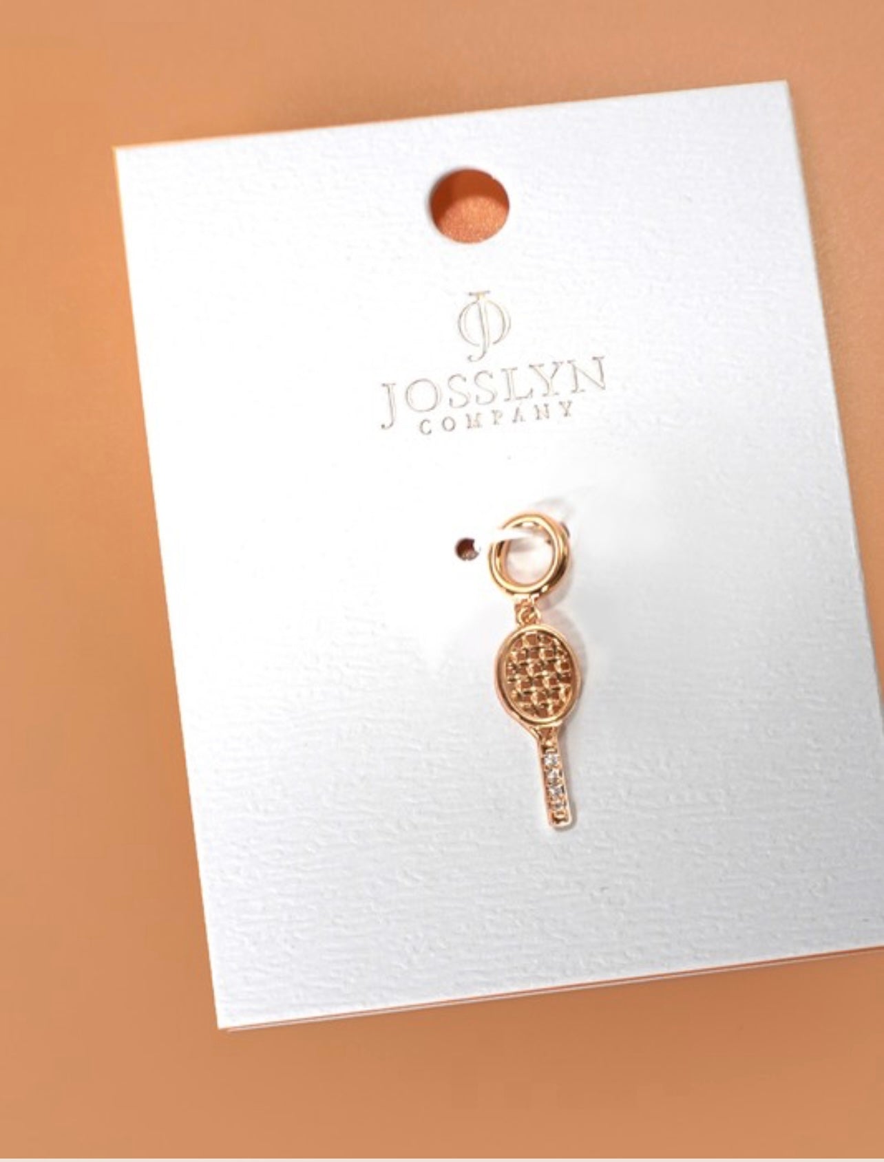 Brass Shoe Charm