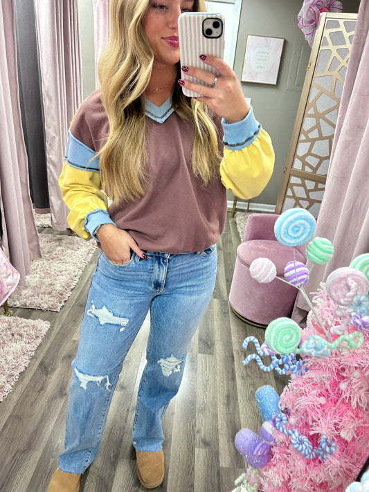 Judy Blue Mid Rise 90’s Straight Jean