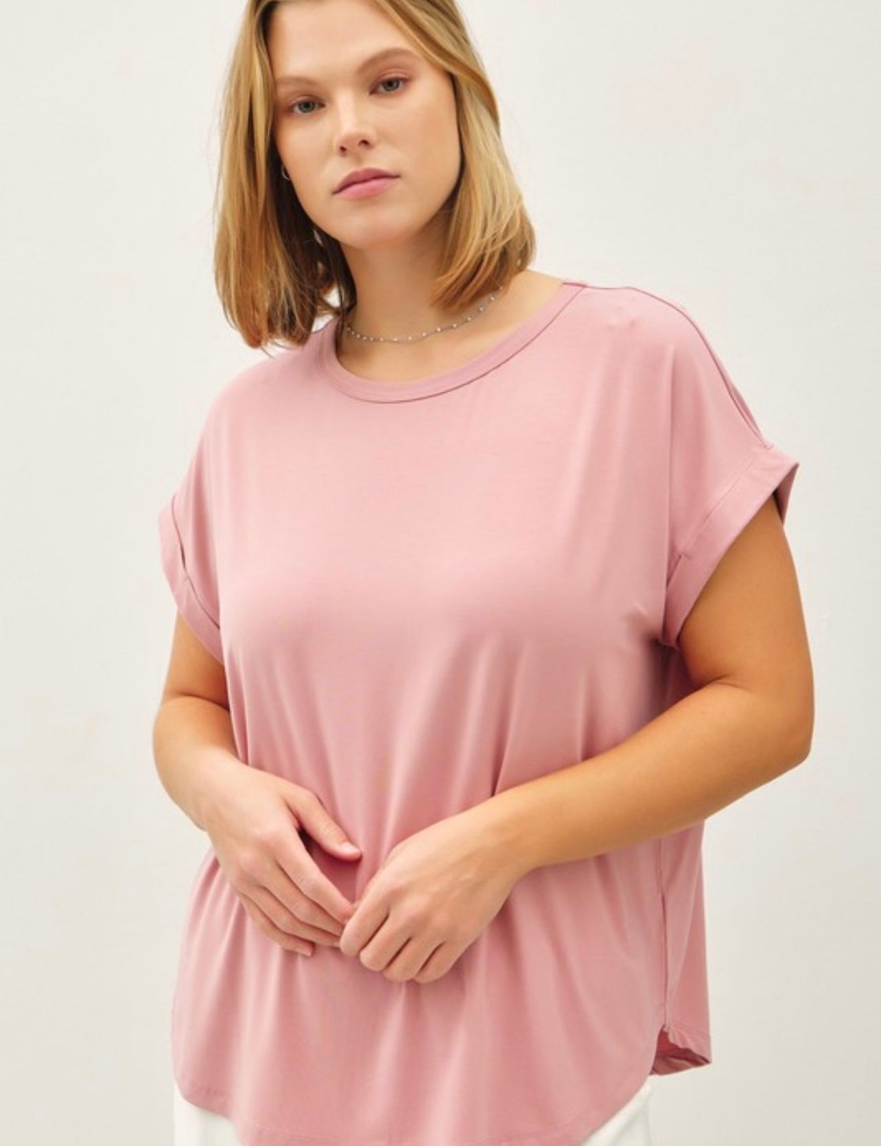 Modal Cap Sleeve Tee