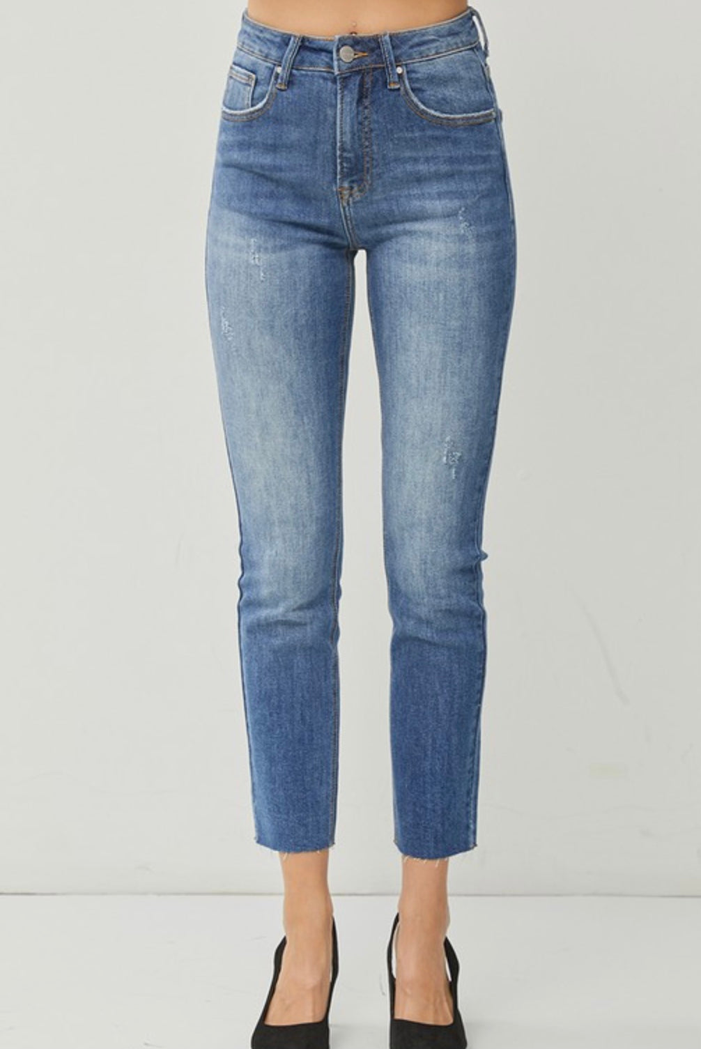 High Rise Relaxed Skinny Jean I