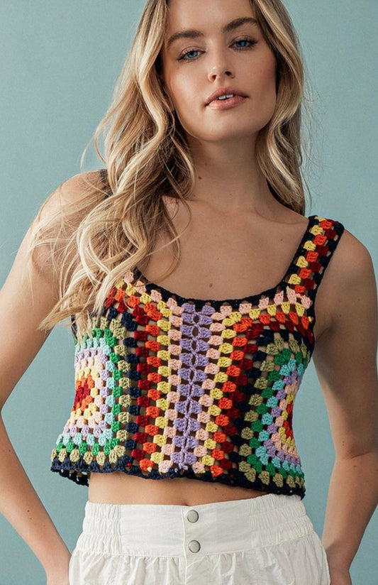 Crochet Multi Tank Top