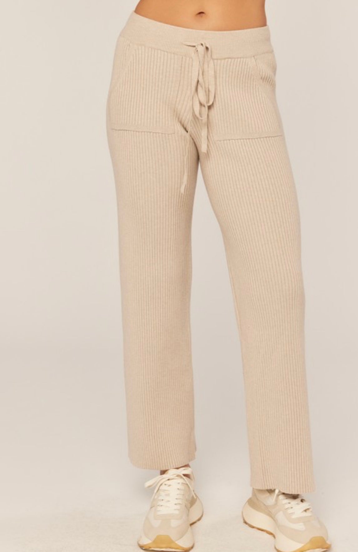 Rib Knit Sweater Pant