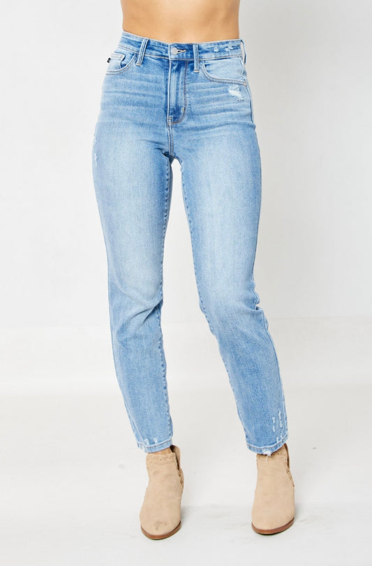 Judy Blue HW Dart Slim Jean