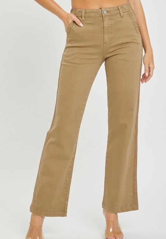 Risen High Rise Straight Pant