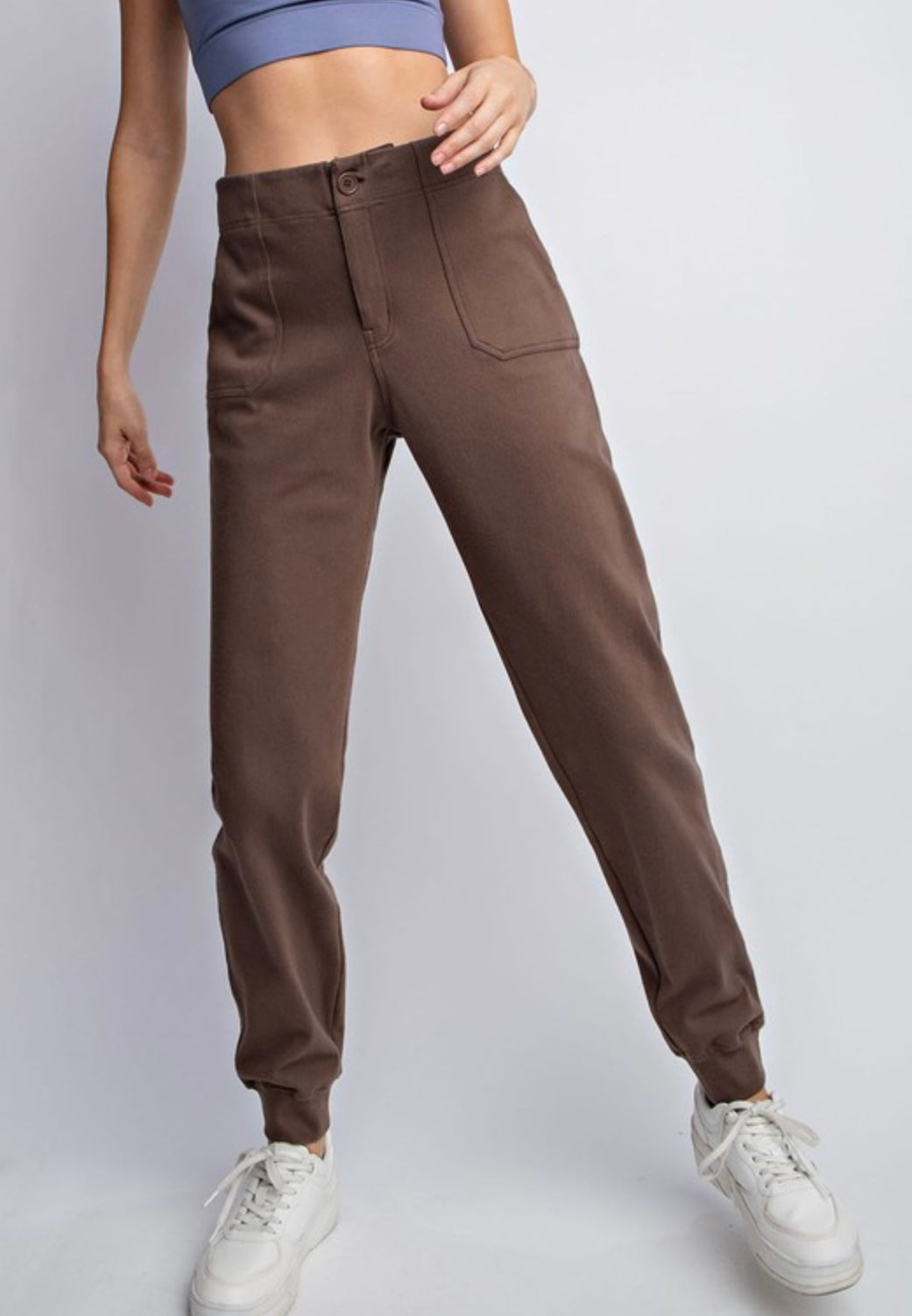 Raemode Cotton Stretch Twill Jogger