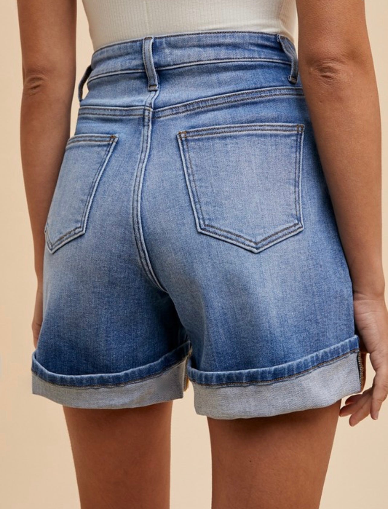 Comfort Stretch Turn Up Cuff Short