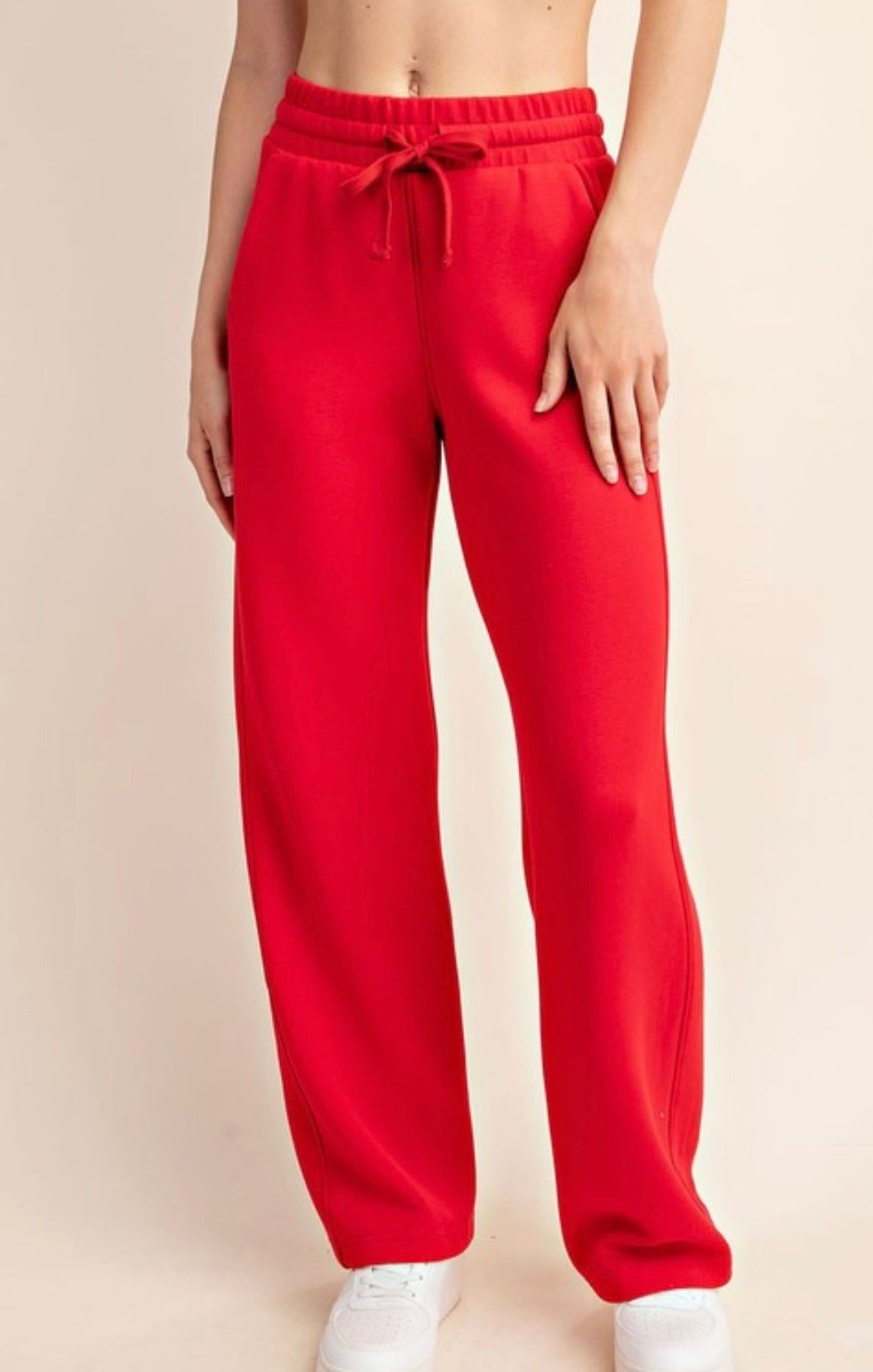 Poly Scuba Straight Pant
