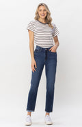 Judy Blue Cool Denim Cuff Jean