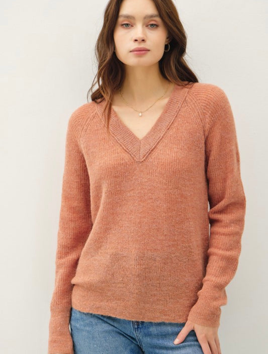 Lightweight Varsity Style Sweater