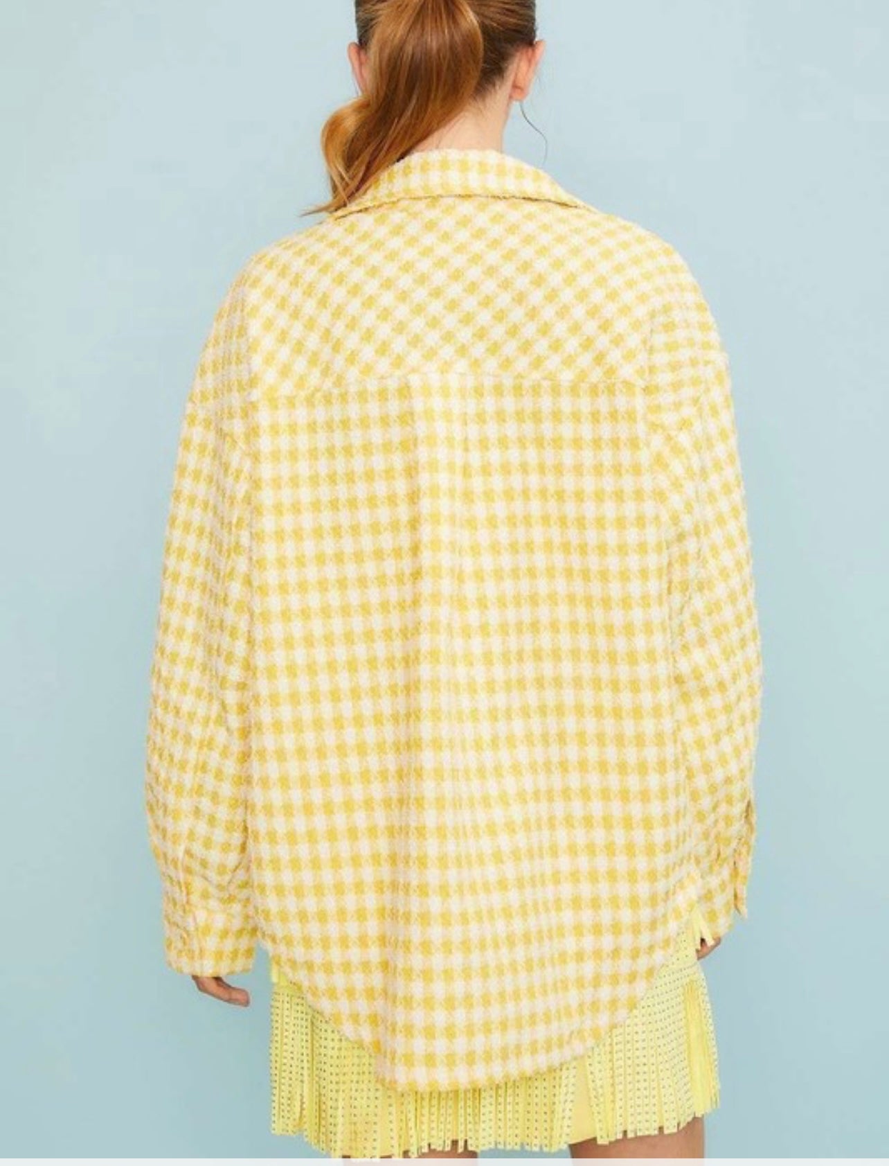 Tweed Oversized Shacket