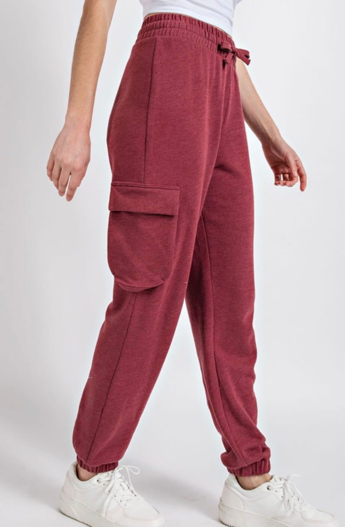 Cotton Poly Cargo Jogger