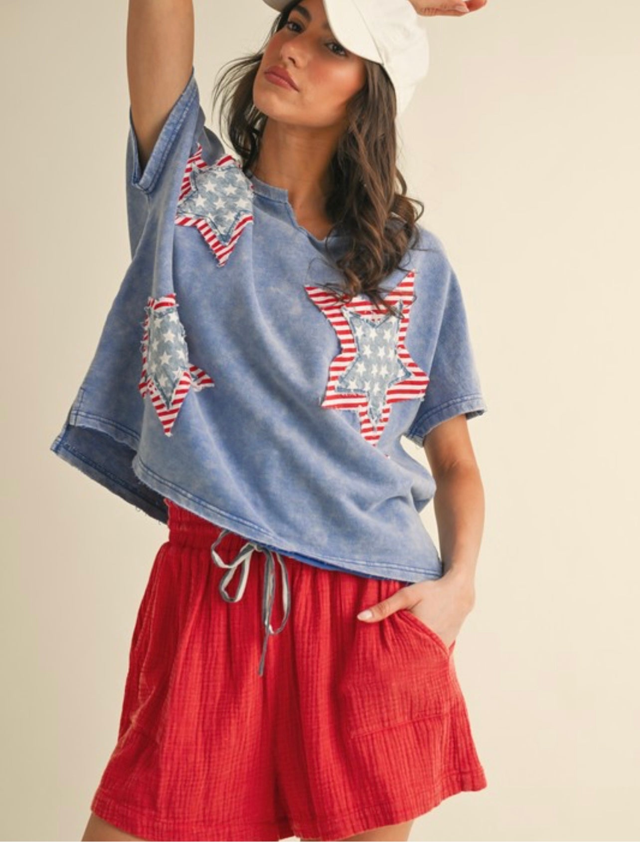 Mineral Wash Gauze Short