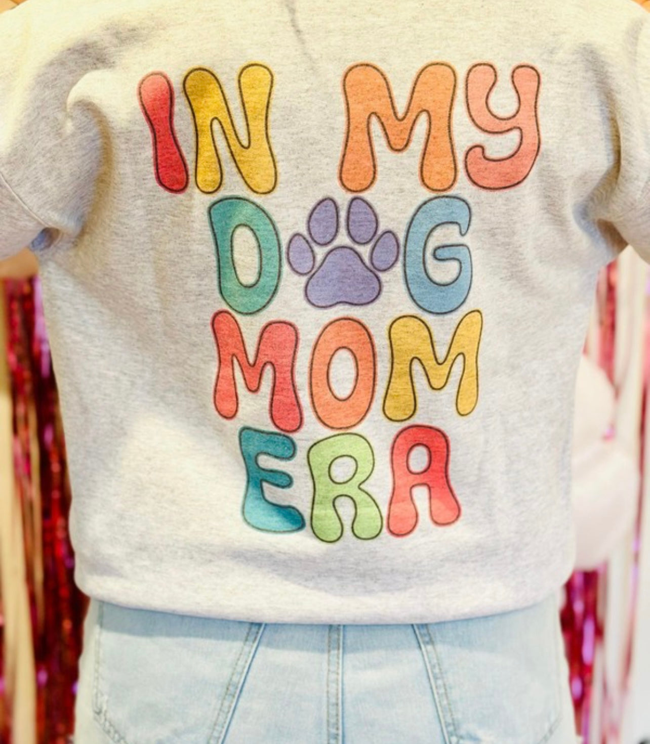 Dog Mom Era Crewneck