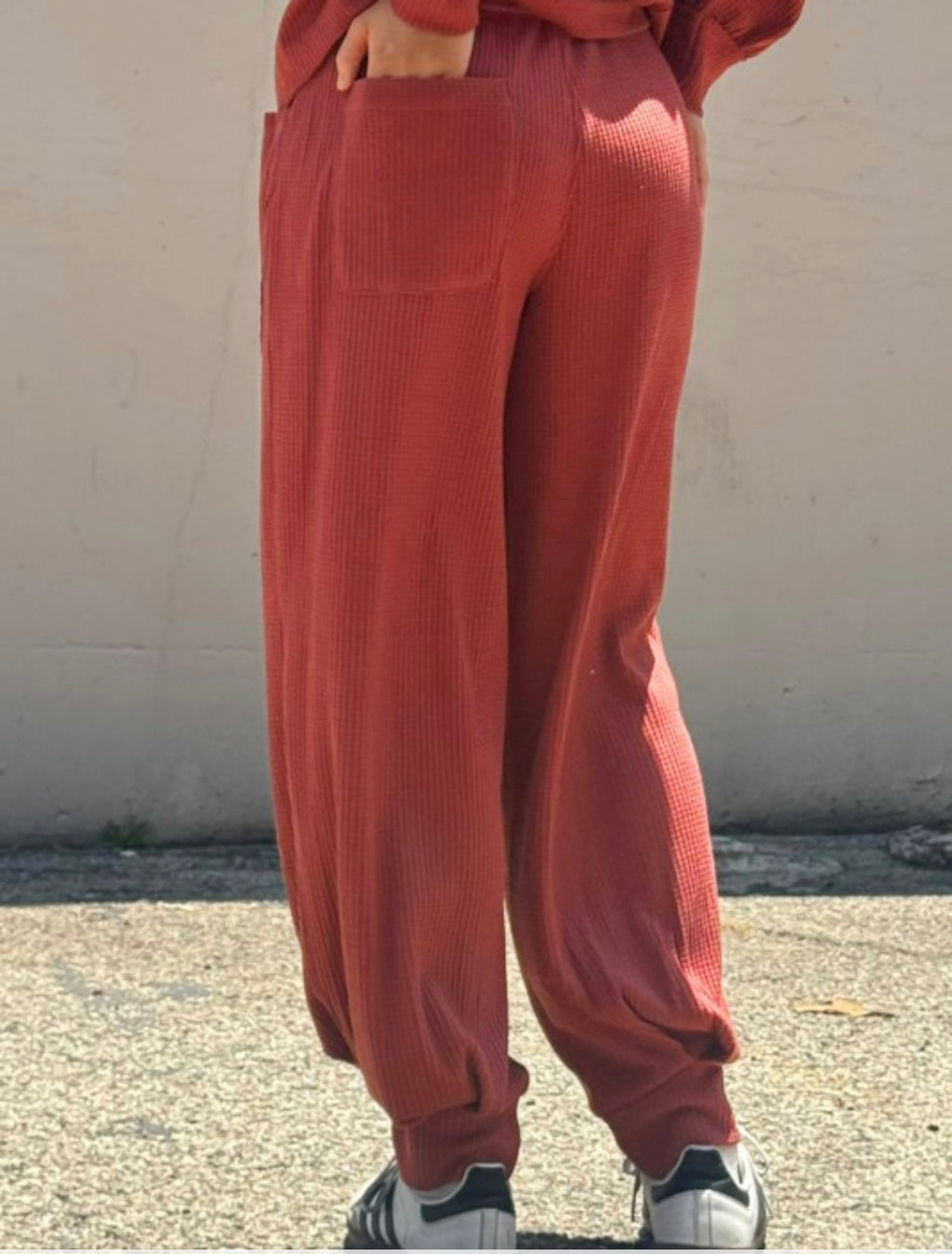 Waffle Cocoon Pant