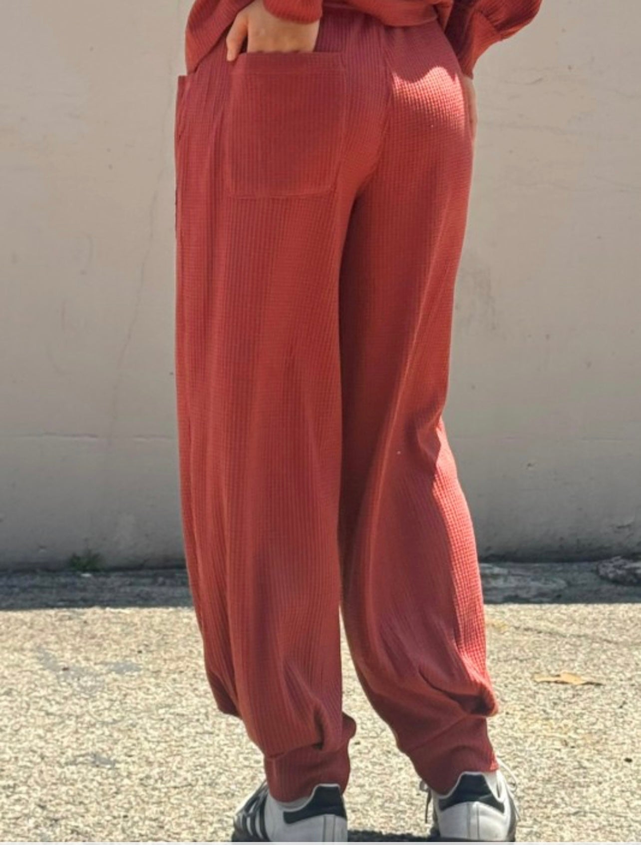 Waffle Cocoon Pant