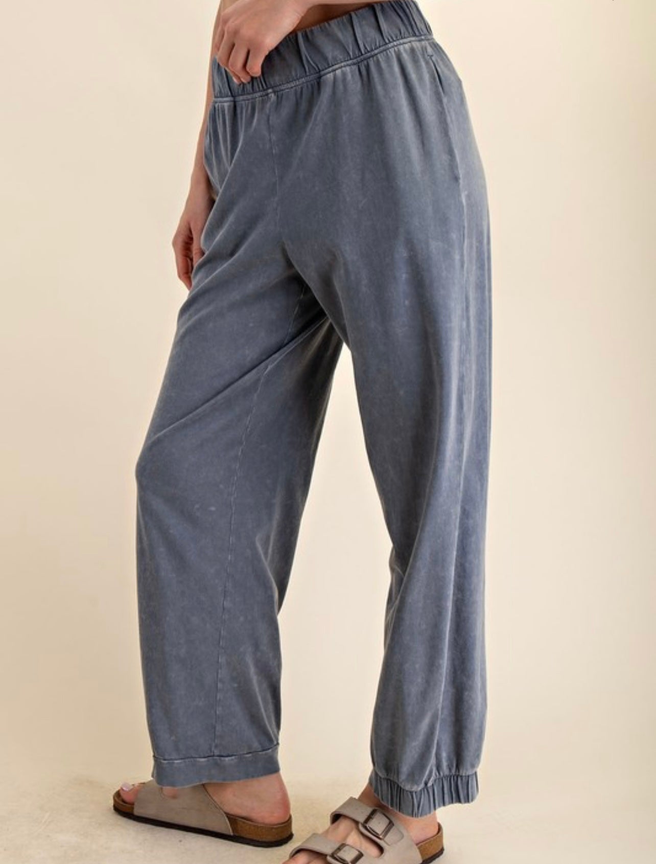 Washed Cotton Relax Pant
