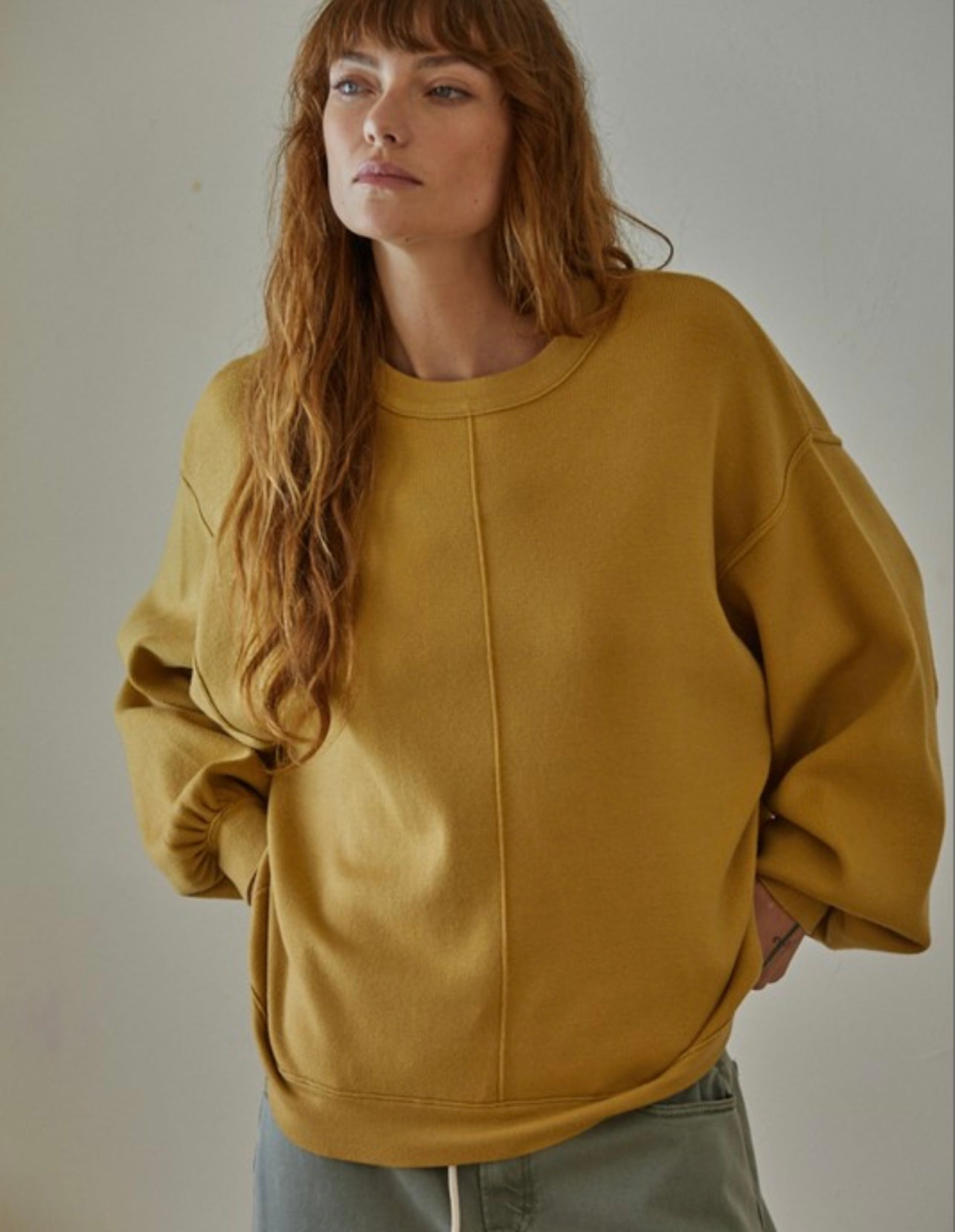 Dolman Knit Sweater Top