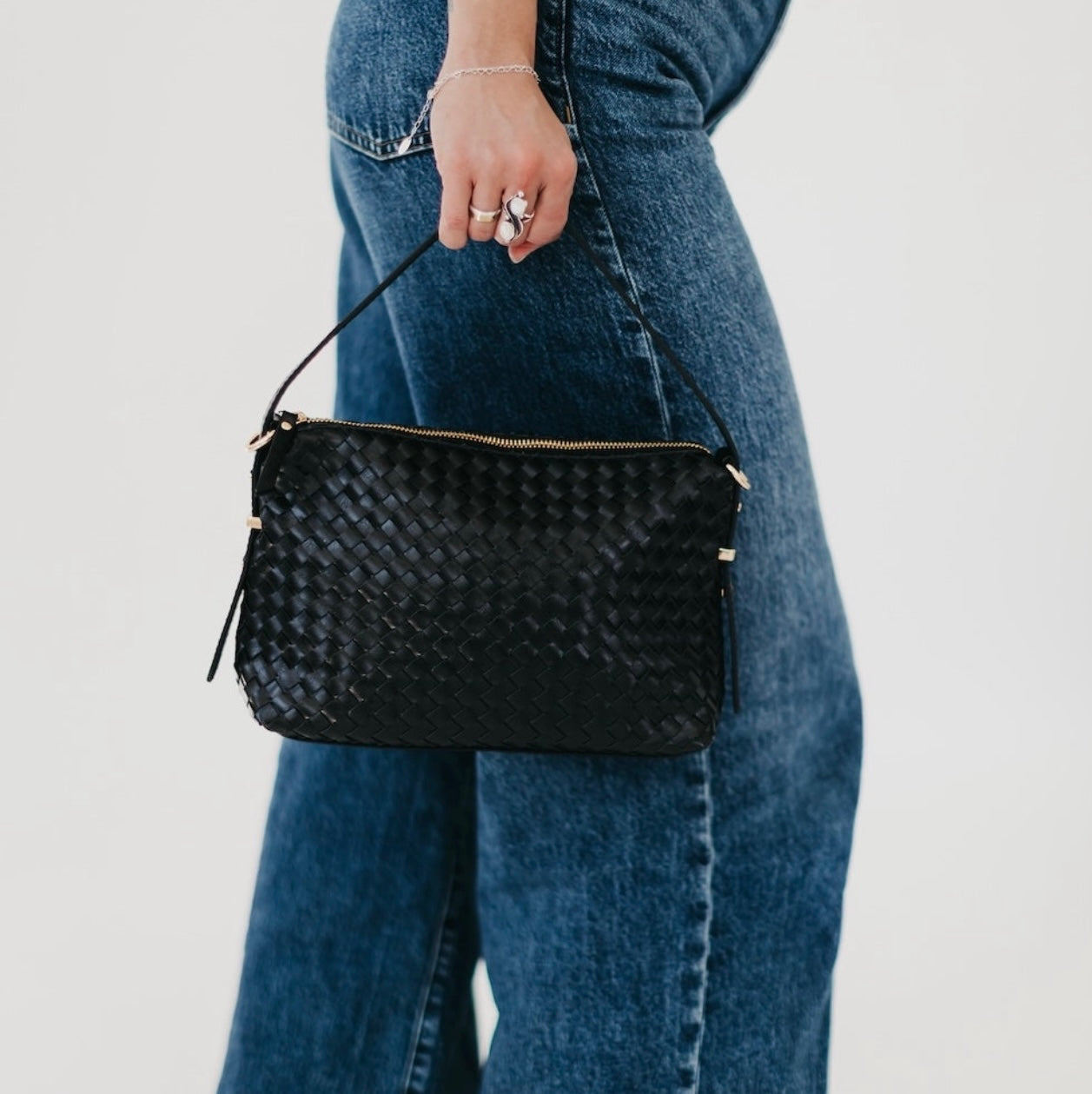 PS Woven Shoulder Bag
