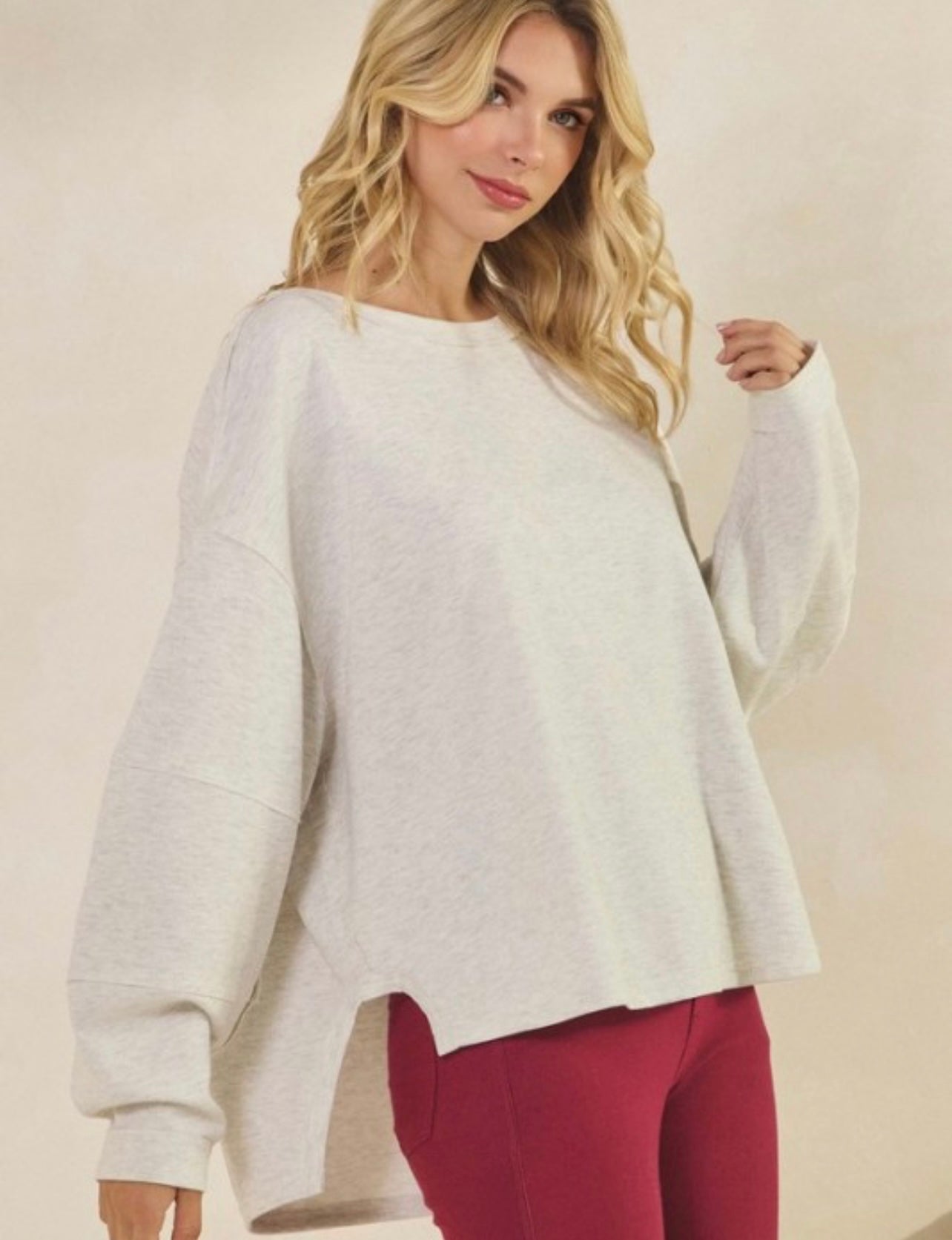 Cotton Relaxed Fit Top