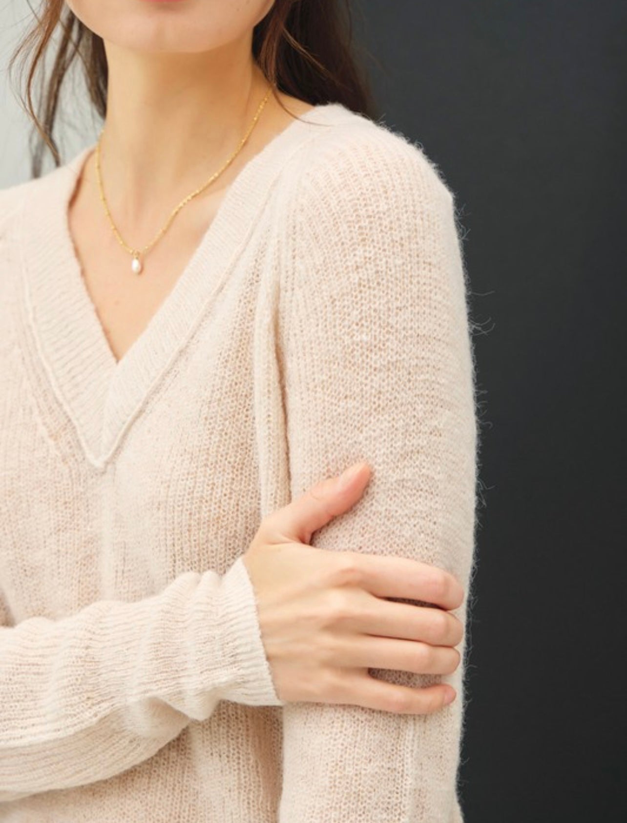 Lightweight Varsity Style Sweater