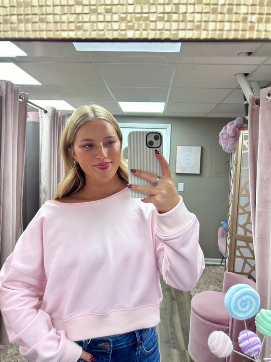 Off The Shoulder Pullover