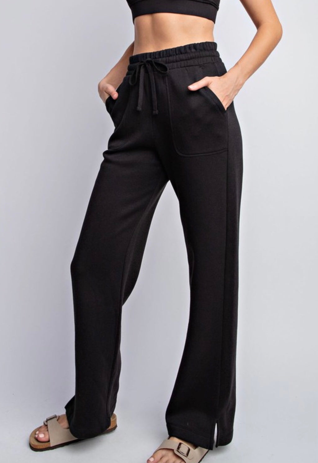 Plus Straight Leg Sweatpant
