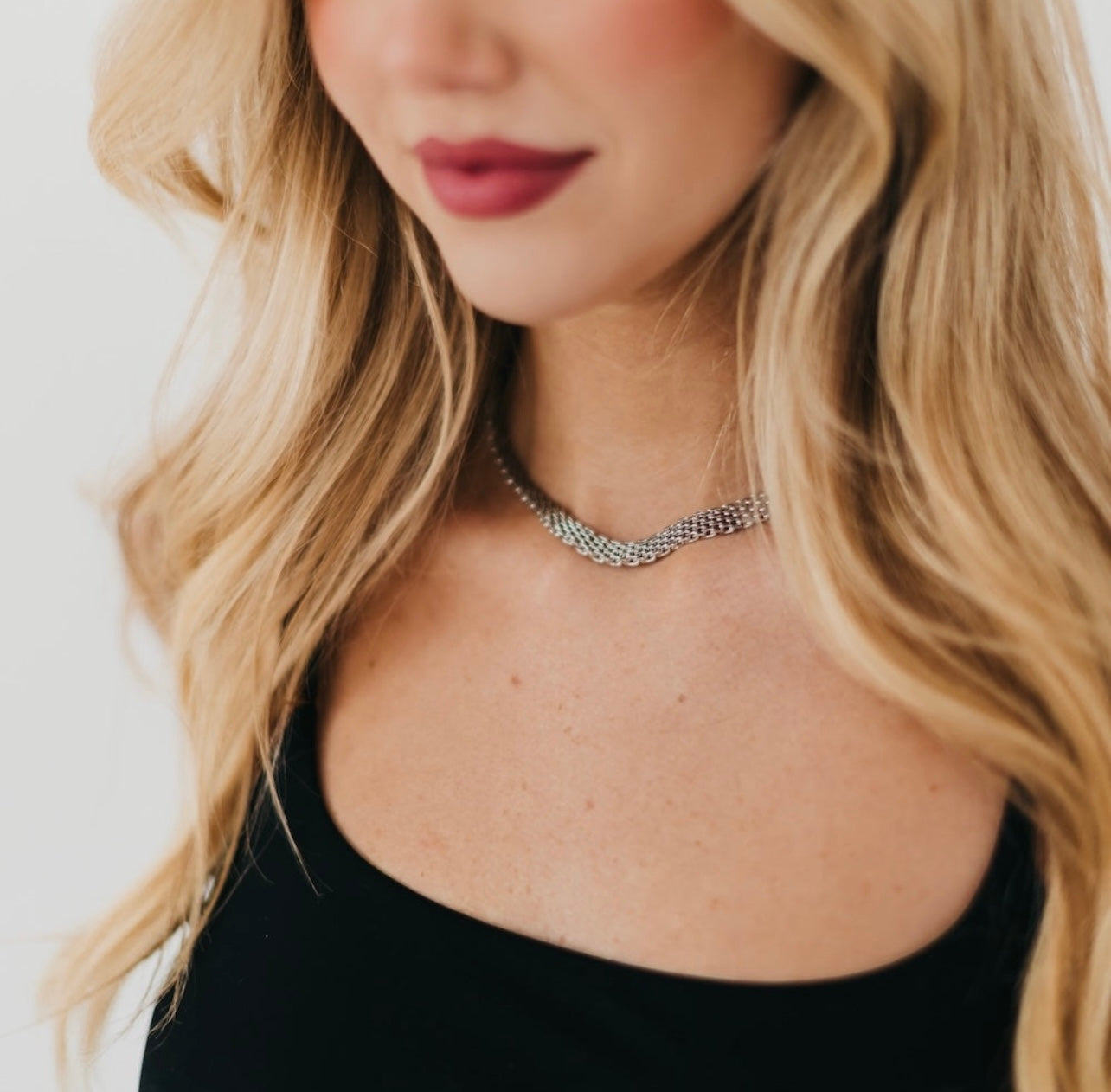 PS Waterproof Mesh Necklace