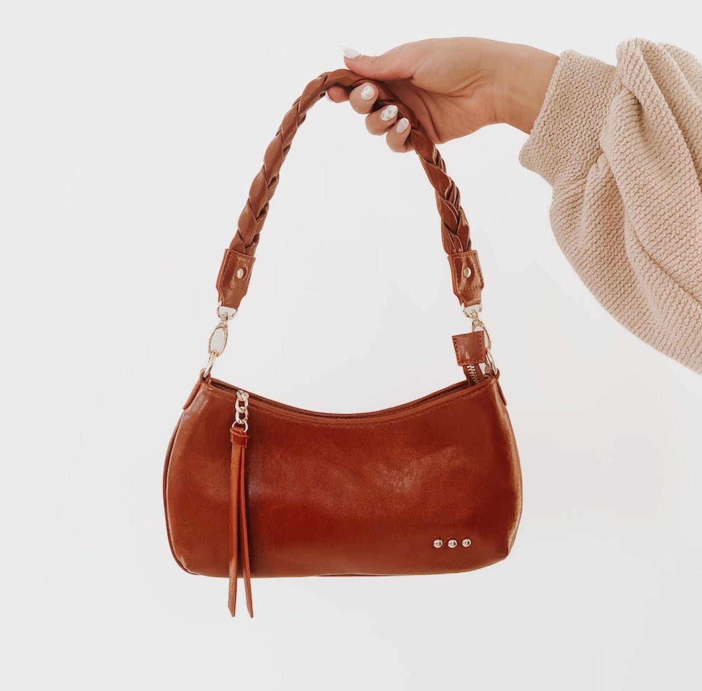 PS Braided Shoulder Bag