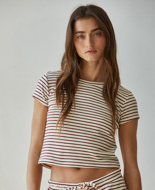 Lounge Striped Top