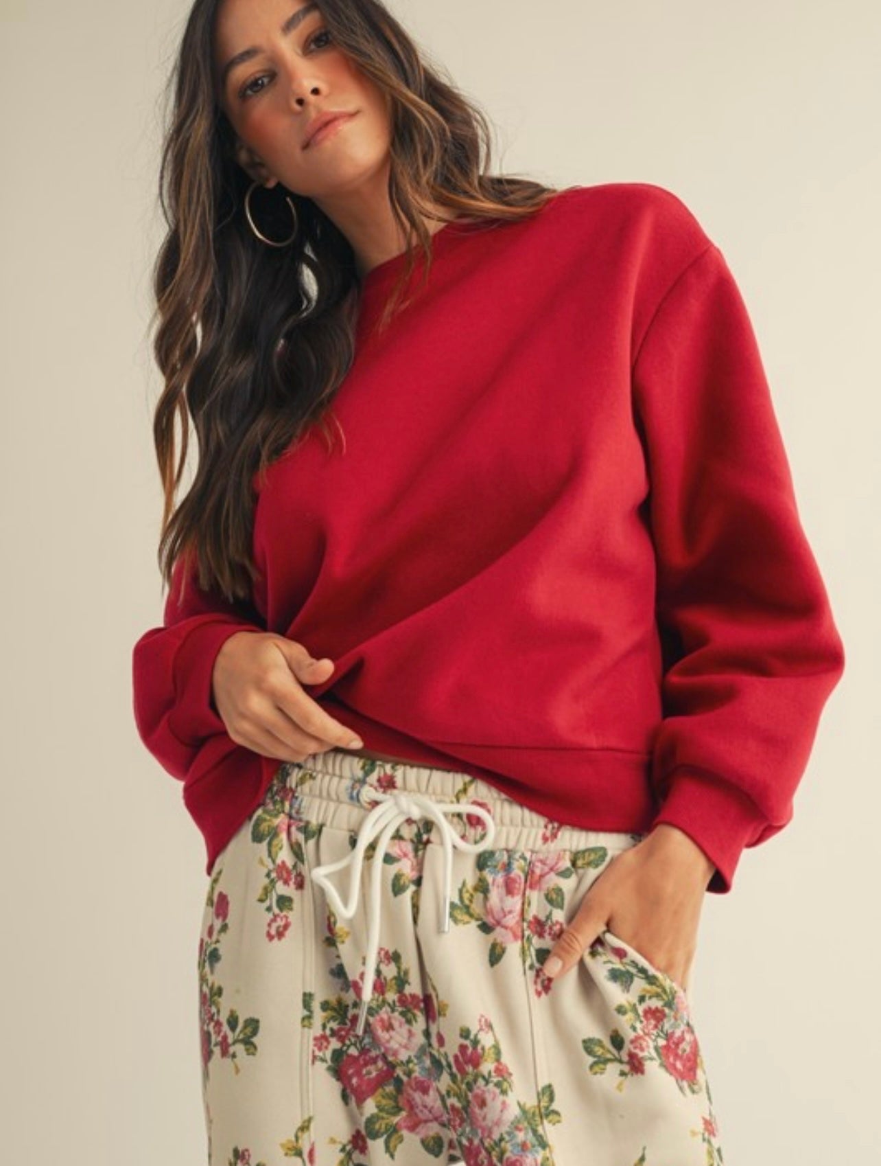 LA Lettering Crewneck