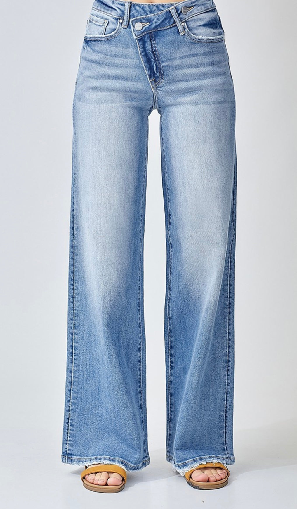 Risen Crossover Wide Leg Jean