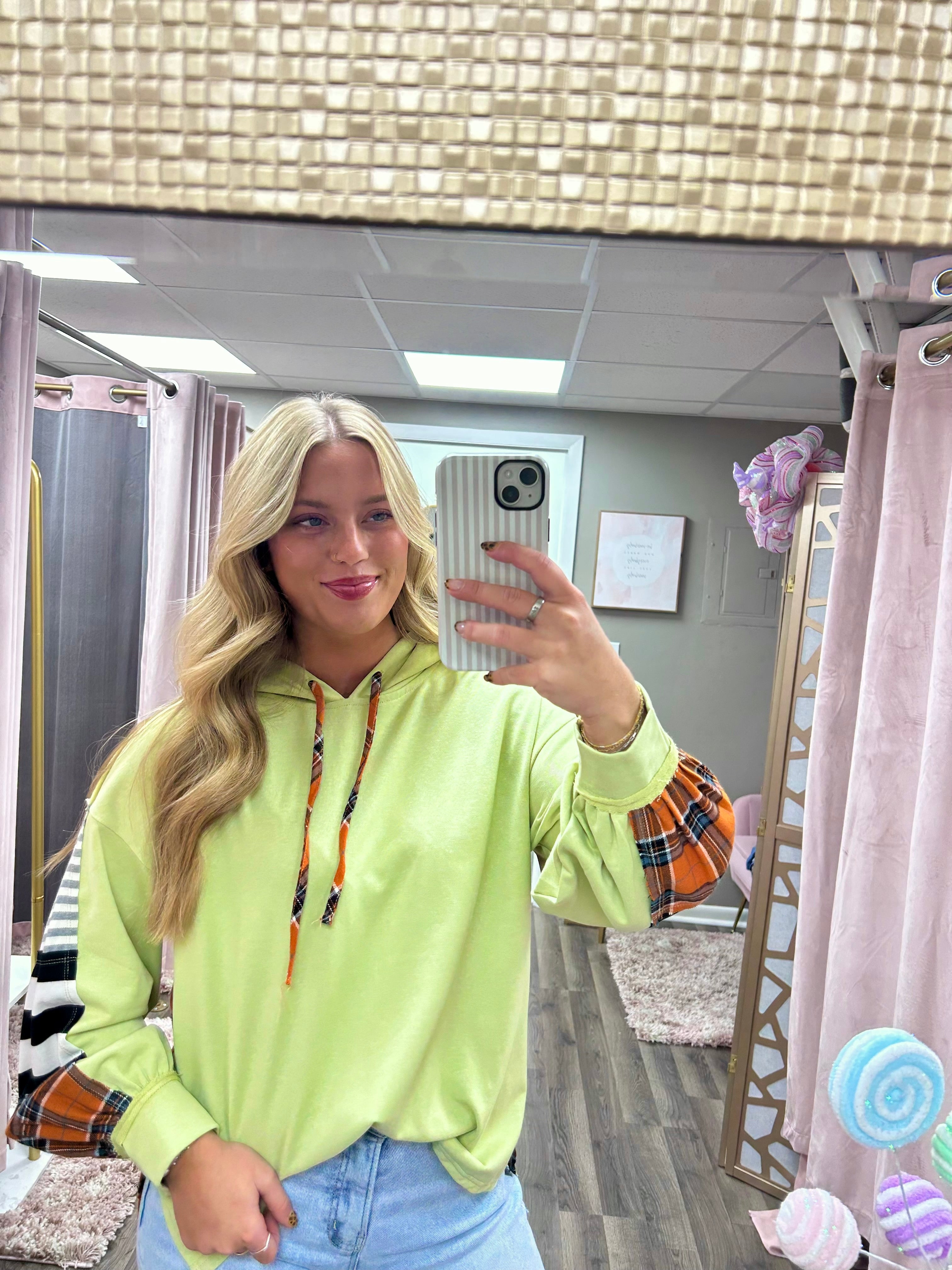 Mix Match French Terry Hoodie