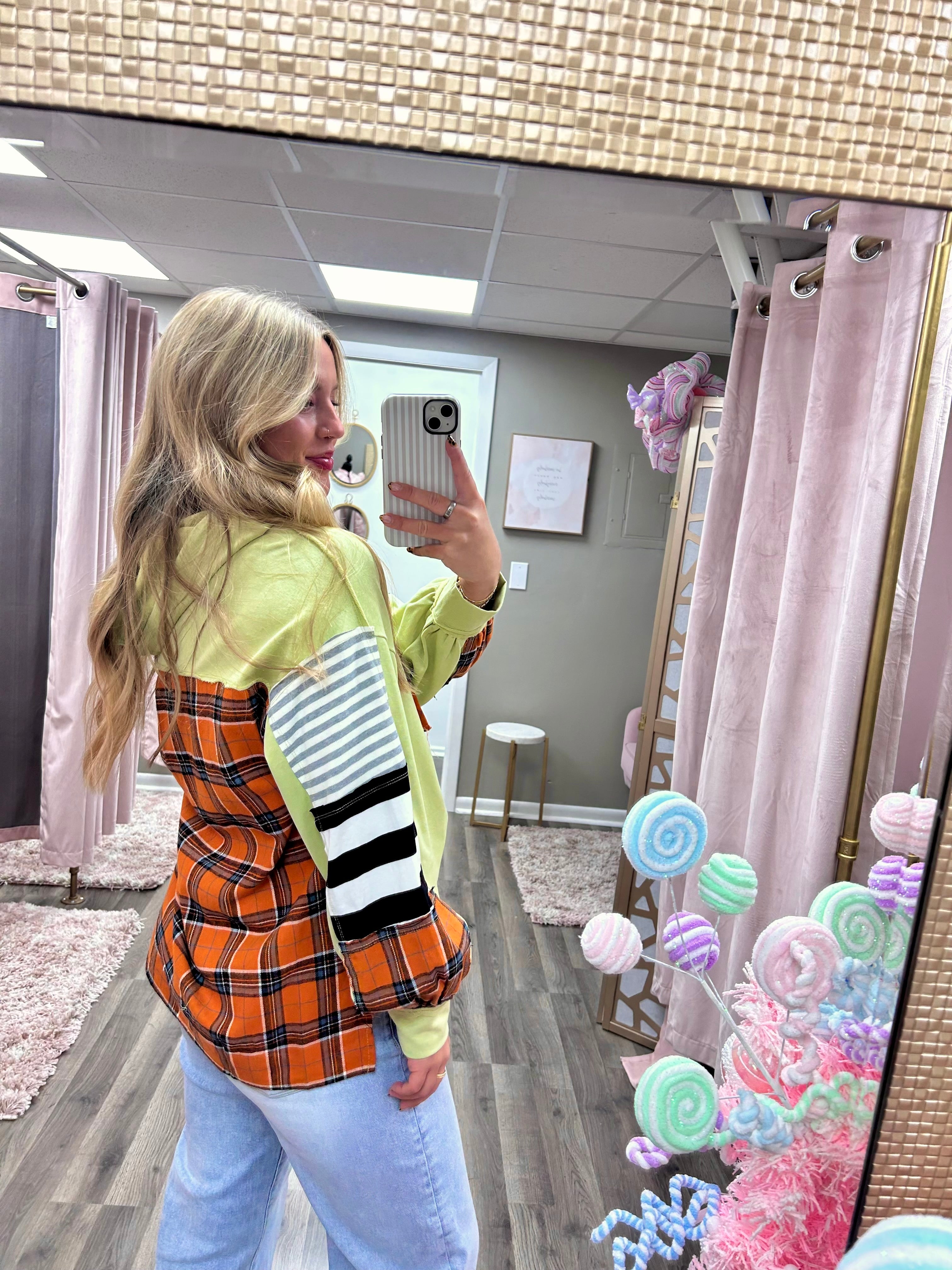 Mix Match French Terry Hoodie